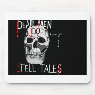 Skull forensic science CSI dode mannen Muismat
