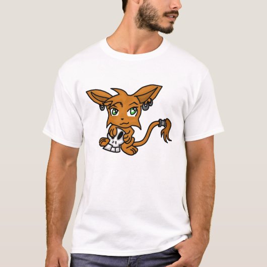 Skull Fox T-shirt (Voorkant)