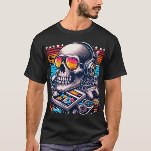 Skull Gamer T-shirt (Voorkant)