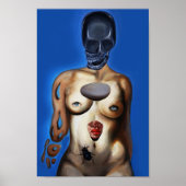 Skull Girl Poster (Voorkant)