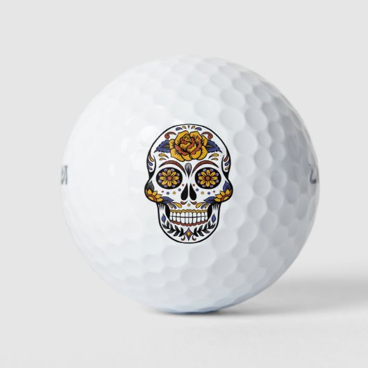 skull golfballen (Voorkant)