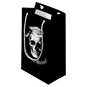 Skull Gothic Graduation Party Radiologie Klein Cadeauzakje