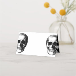 Skull Gothic Halloween Weduwkaarten