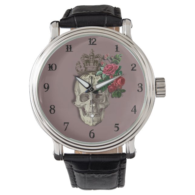 Skull Gothic Watch Horloge (Voorkant)