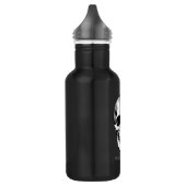 Skull Gothic Water Flacon met naam Waterfles (Links)