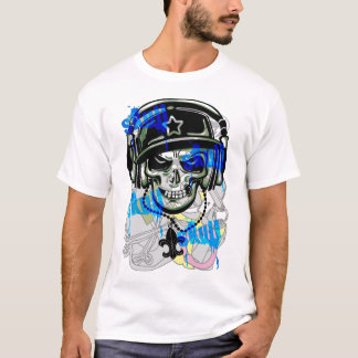 SKULL GRAFFITI T-SHIRT