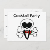 Skull Groom Fully Briefkaart (Voorkant / Achterkant)