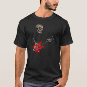 Skull Guitar Player T-shirt (Voorkant)