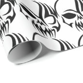 Skull Halloween Cadeaupapier (Rol Hoek)