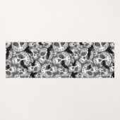 Skull Halloween Decorative Calaveras Yogamat (Voorkant (horizontaal))