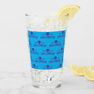 Skull Halloween Glas