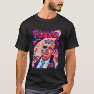 Skull Halloween Horror Comic Book Retro Fu T-shirt