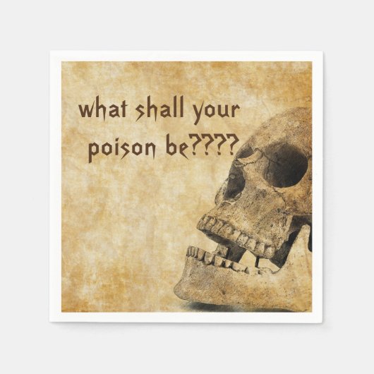  Skull Halloween Party Servet (Voorkant)