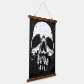 Skull Hangend Wandkleed (Gebogen)