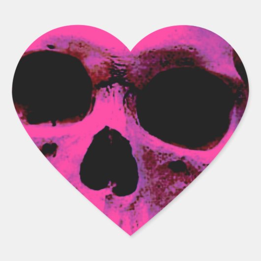 Skull Hart Sticker (Voorkant)