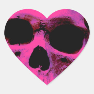 Skull Hart Sticker