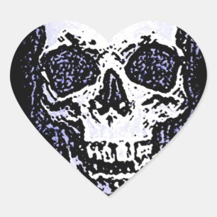 Skull Hart Sticker