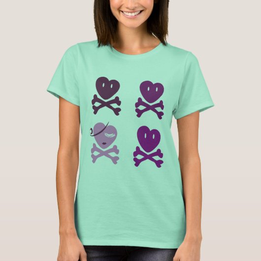 Skull Heart T-shirt (Voorkant)