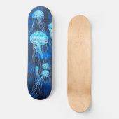 Skull Jellyfish Schaats Deck Skateboard (Voorkant)