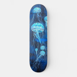 Skull Jellyfish Schaats Deck Skateboard