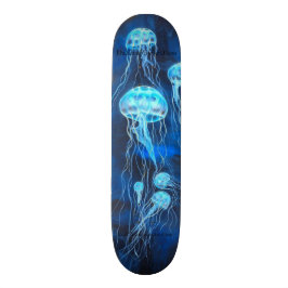 Skull Jellyfish Schaats Deck Skateboard