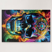 Skull Jigzaag Puzzle Legpuzzel (Horizontaal)