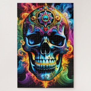 Skull Jigzaag Puzzle Legpuzzel