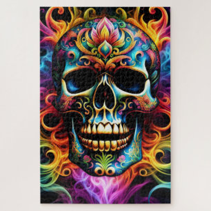 Skull Jigzaag Puzzle Legpuzzel