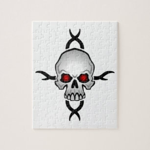 Skull Jigzaag Puzzle Legpuzzel