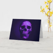 Skull Kaart (Gele Bloem)