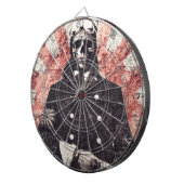 Skull kamikaze dartbord (Voorkant Rechts)