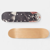 Skull kamikaze skateboard (Horizontaal)