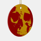 Skull Keramisch Ornament (Rechts)