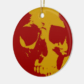 Skull Keramisch Ornament (Links)