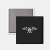 Skull Kettlebell Workout krachttraining Gym Magneet (Voorkant / Achterkant)