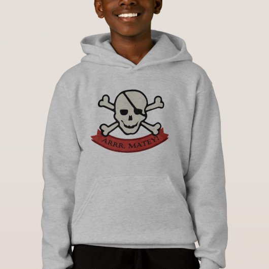 Skull - Kinderen Pullover Hoodie (Voorkant)