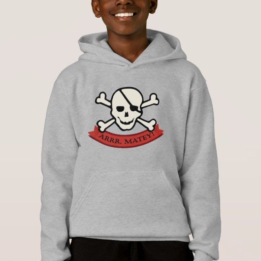 Skull - Kinderen Pullover Hoodie (Voorkant)