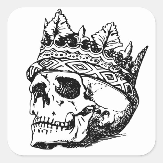 Skull King Sticker (Voorkant)