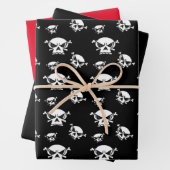 Skull-koppen Inpakpapier Vel (In situ)