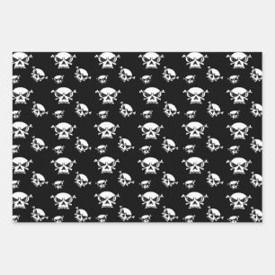 Skull-koppen Inpakpapier Vel