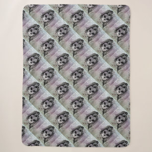 Skull Lady Sherpa Deken
