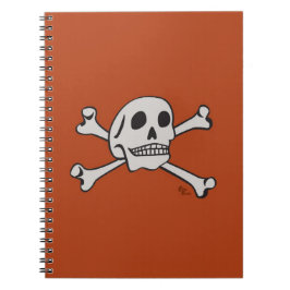Skull-laptop Notitieboek