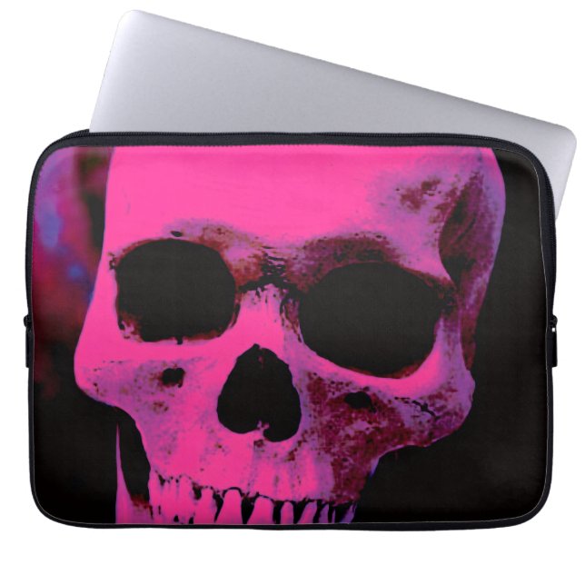 Skull Laptop Sleeve (Voorkant)