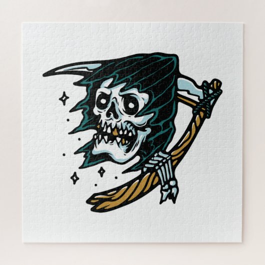 Skull Legpuzzel (Horizontaal)