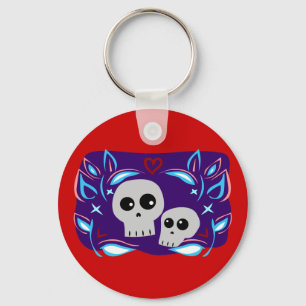 Skull Love Sleutelhanger