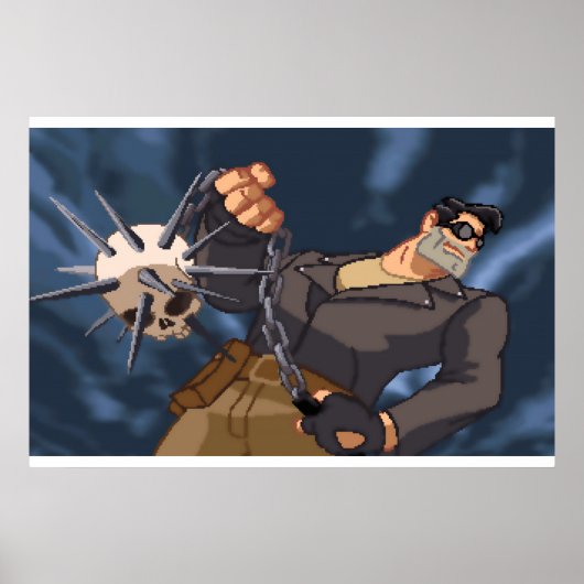 Skull Mace Poster (Voorkant)