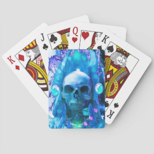 Skull Magicien Pokerkaarten