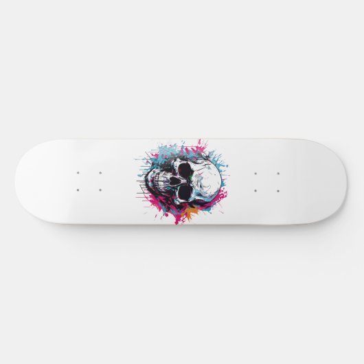 Skull Meme Skateboard (Horizontaal)