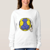 Skull met Handball Sports