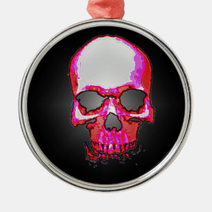 Skull Metalen Ornament